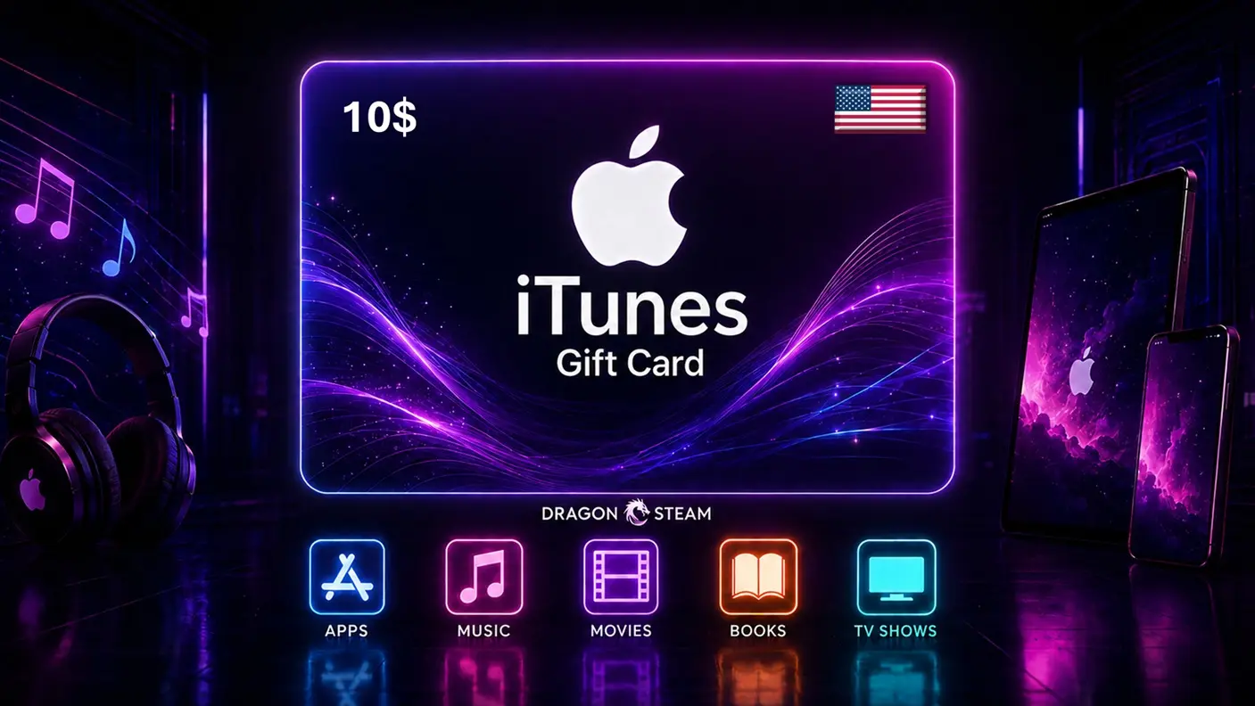 گیفت کارت 10 دلاری اپل آیتونز Apple